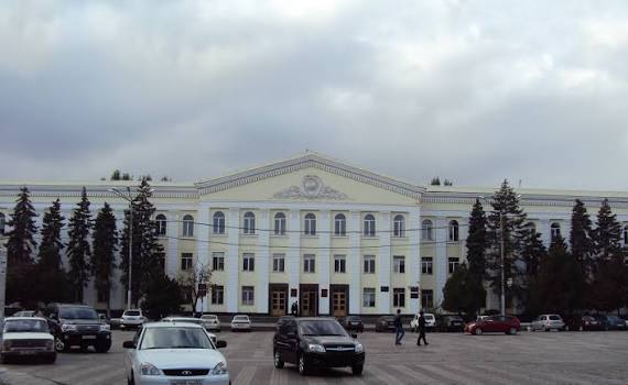 Dagestan State Medical University campus in Dagestan, Russia